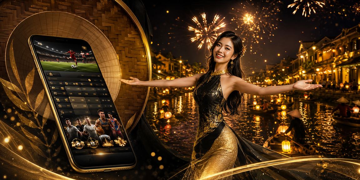 Cược bóng đá Việt Nam tại Hội An với nón lá truyền thống